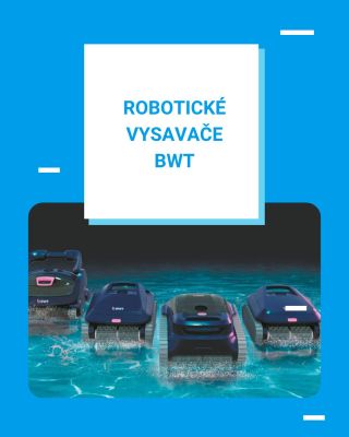 Novinka této sezóny: robotické vysavače od BWT 🚀 Společnost BWT letos představila dvě zcela nové řady bazénových vysavačů...