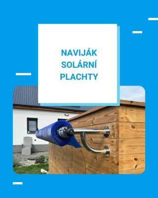 Solární plachta zabraňuje spadu nečistot, minimalizuje odpařování vody a chemie a pomáhá udržet teplotu vody i během...